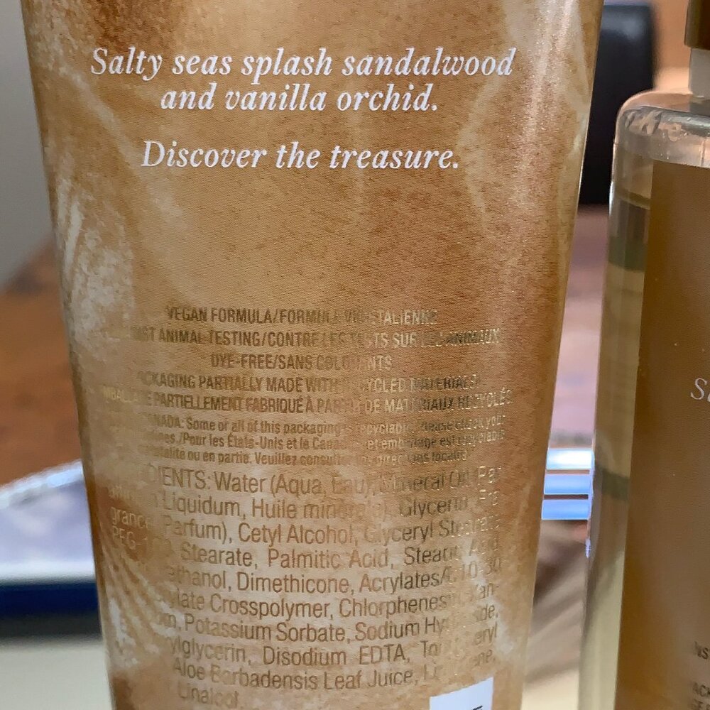 Brand New and Sealed Shimmering Shores 8 oz. Lotion & 8 oz. Fragrance Mist - Picture 2 of 4
